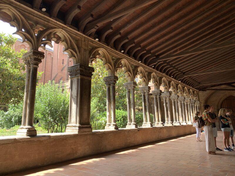 monastery arches